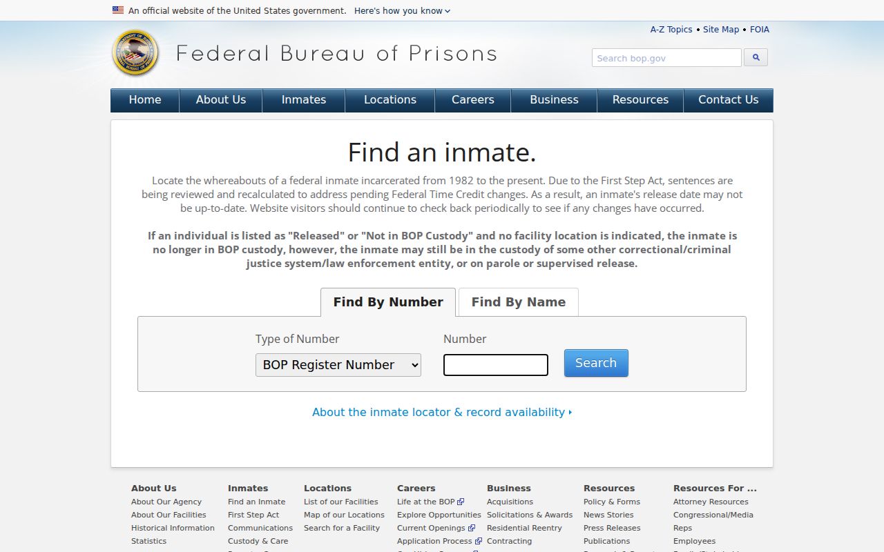 Saginaw residents directory federal inmate locator interface